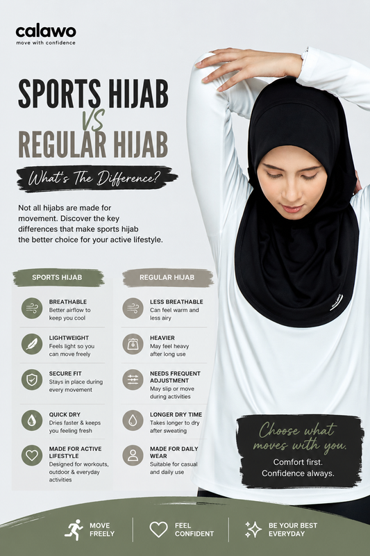 Sports Hijab vs Regular Hijab — What’s The Difference?