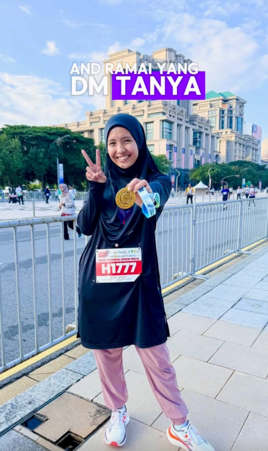 Tudung Sukan vs Tudung Biasa